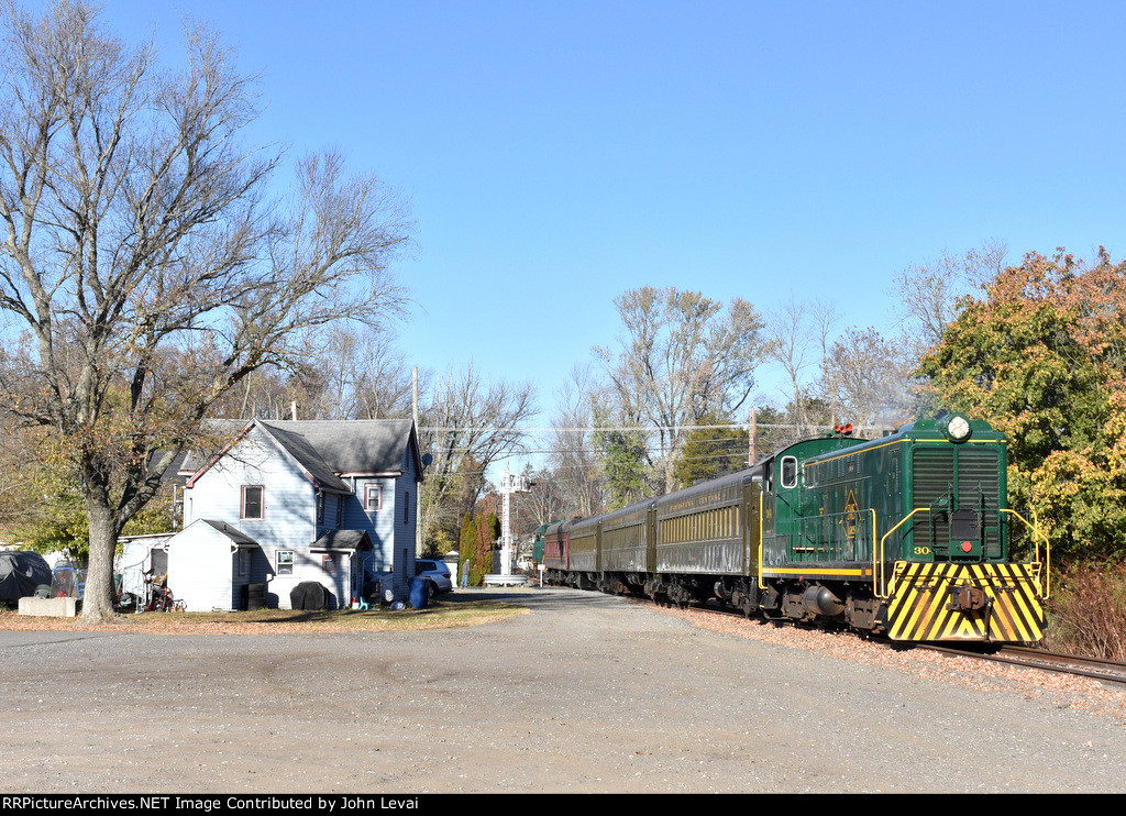 Now the 304 brings the special back alongside the lot for Marvin L. Watson Memorial Park